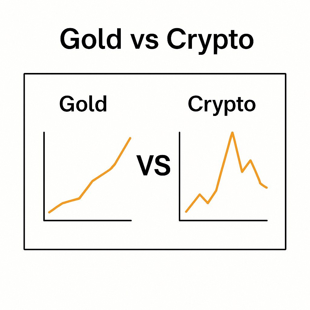 Gold vs Crypto Gold vs Crypto