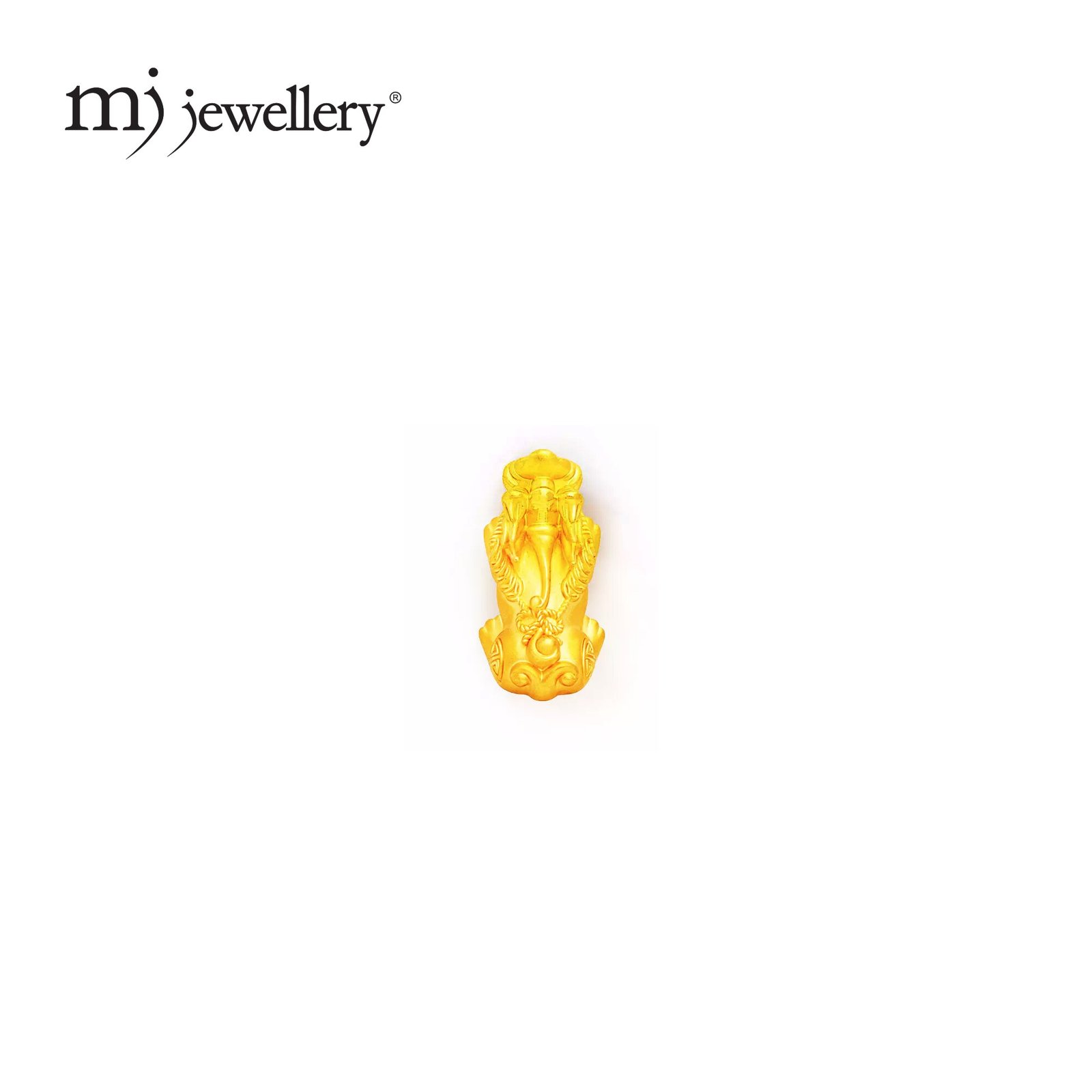 MJ Jewellery 3D 999.9 Pure Gold Pixiu (0.30g ±) 4