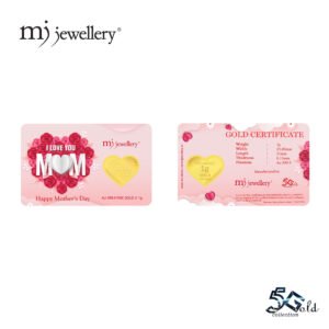 MJ Jewellery 999.9 Gold Bar 1g 1