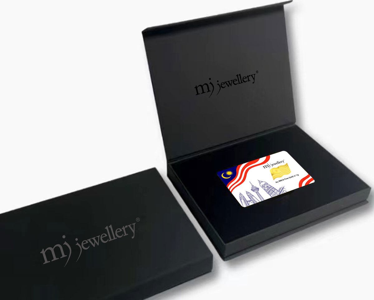 MJ Jewellery 999.9 Gold Bar – Malaysia Flag Design 1g 5G Collection (F26) 3