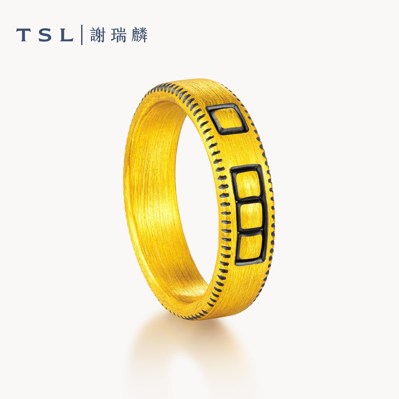 TSL 謝瑞麟 MAÐUR 999 Pure Gold Ring (X5266) 2