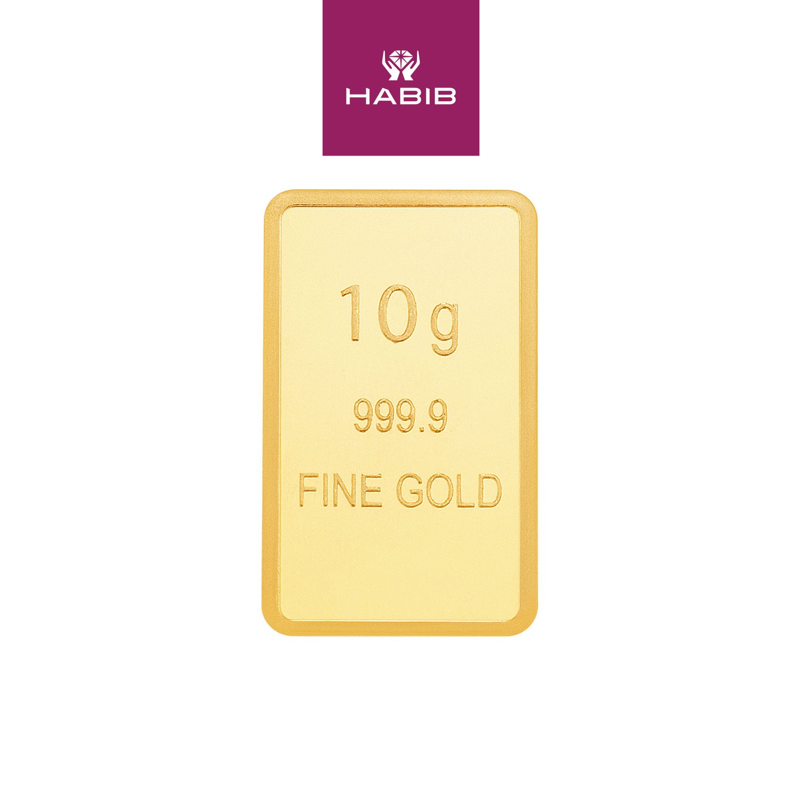 HABIB 10g 999.9 Gold Bar (Songket) – LBMA Certified Fine Gold 3