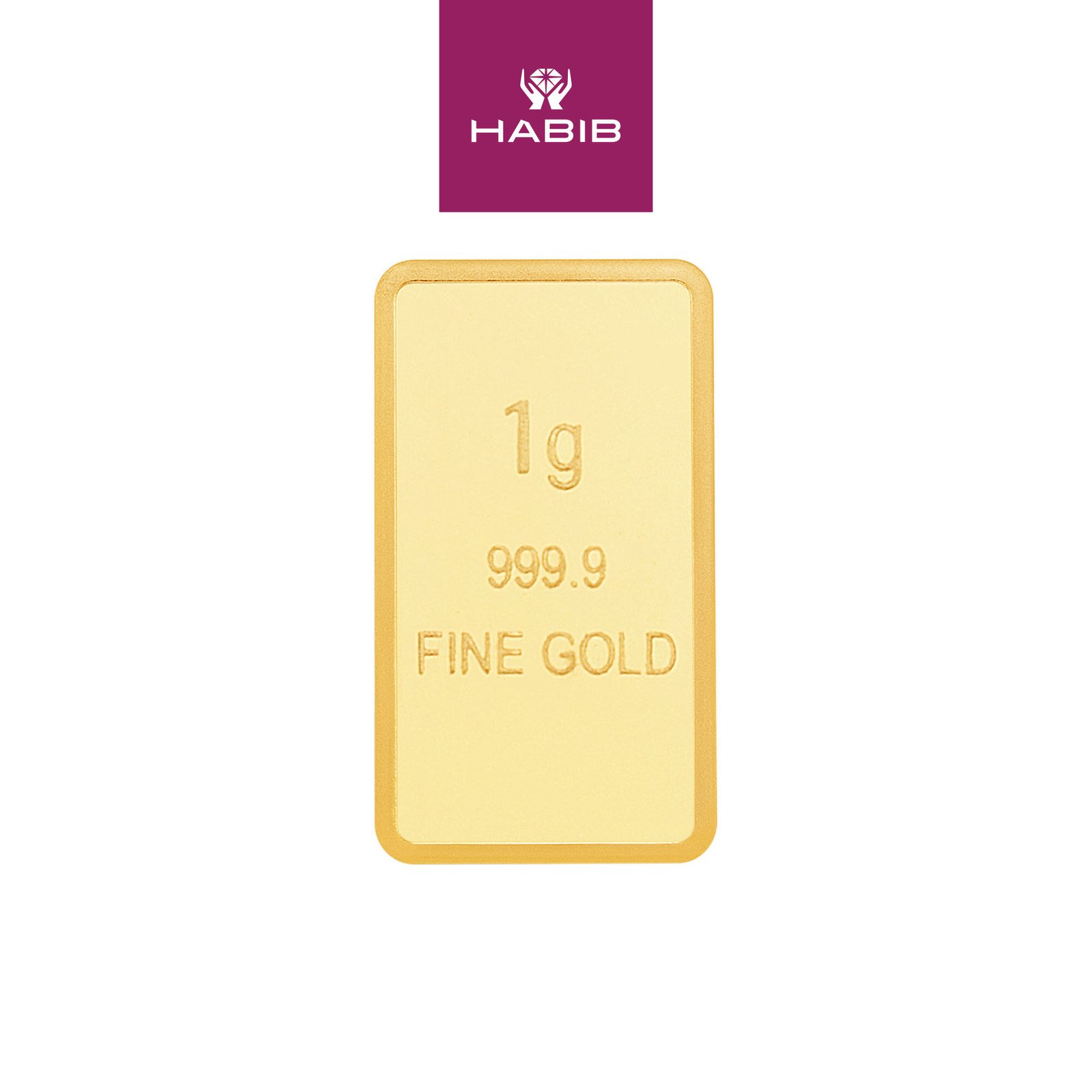 HABIB 1g 999.9 Gold Bar (Songket) – LBMA Certified 7