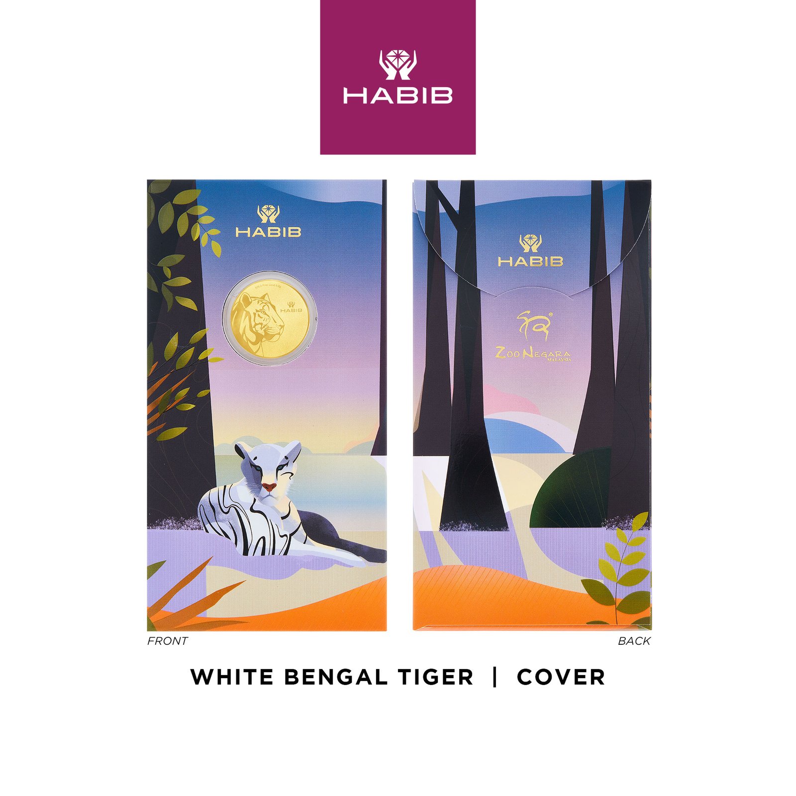 HABIB x Zoo Negara Collection 2023 999.9 Gold Wafer Coin (0.20g) 5