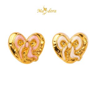 MASDORA 999 Gold Beads Bead Emas ~ HG Ribbon Love (EMAS 99924K) 1