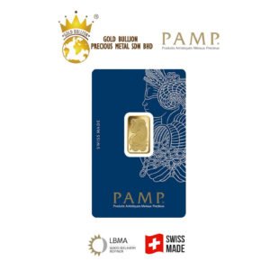 PAMP Suisse Lady Fortuna 5g Gold Bar (999.9) with Veriscan® Technology 1