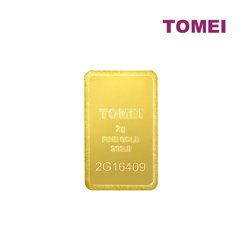 [TOMEI Exclusive] Twin Towers Gold Bar 2G Fine Gold 9999 3