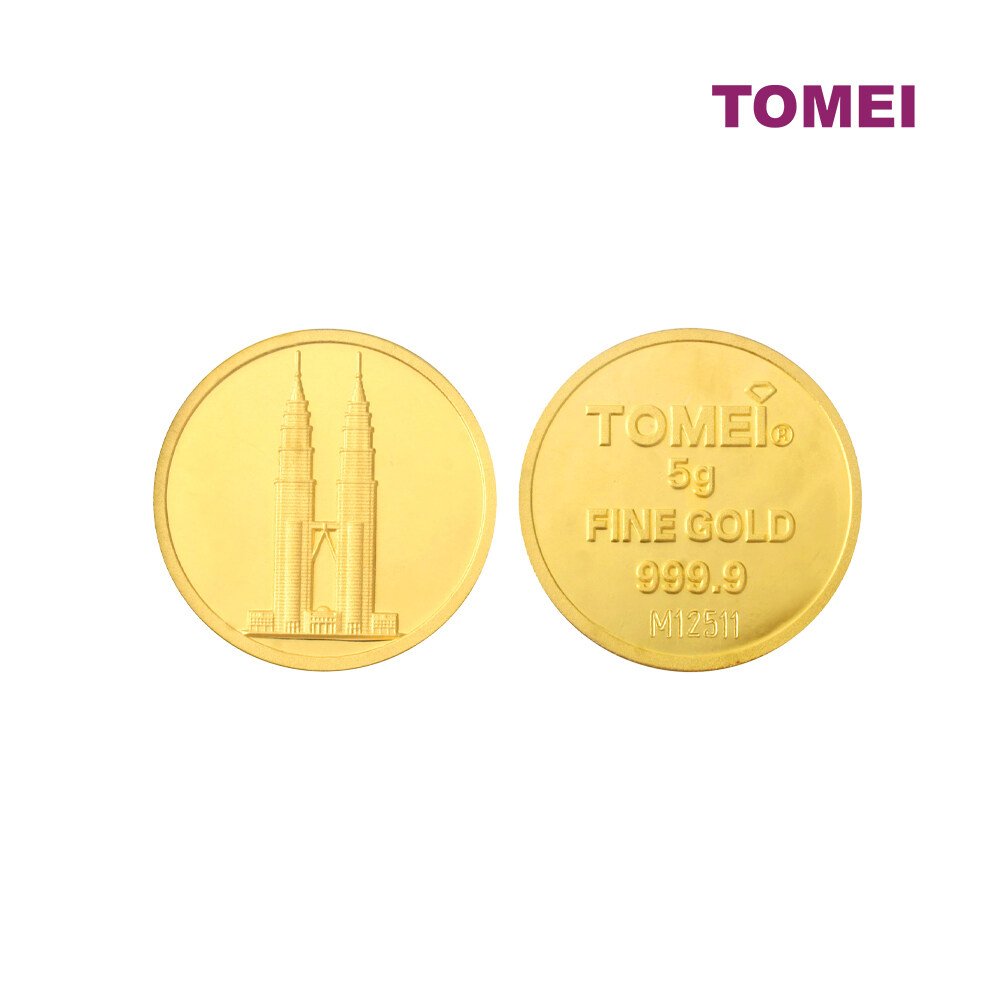 [Tomei Exclusive] KLCC Twin Towers Gold Bar Fine Gold 999.9 1