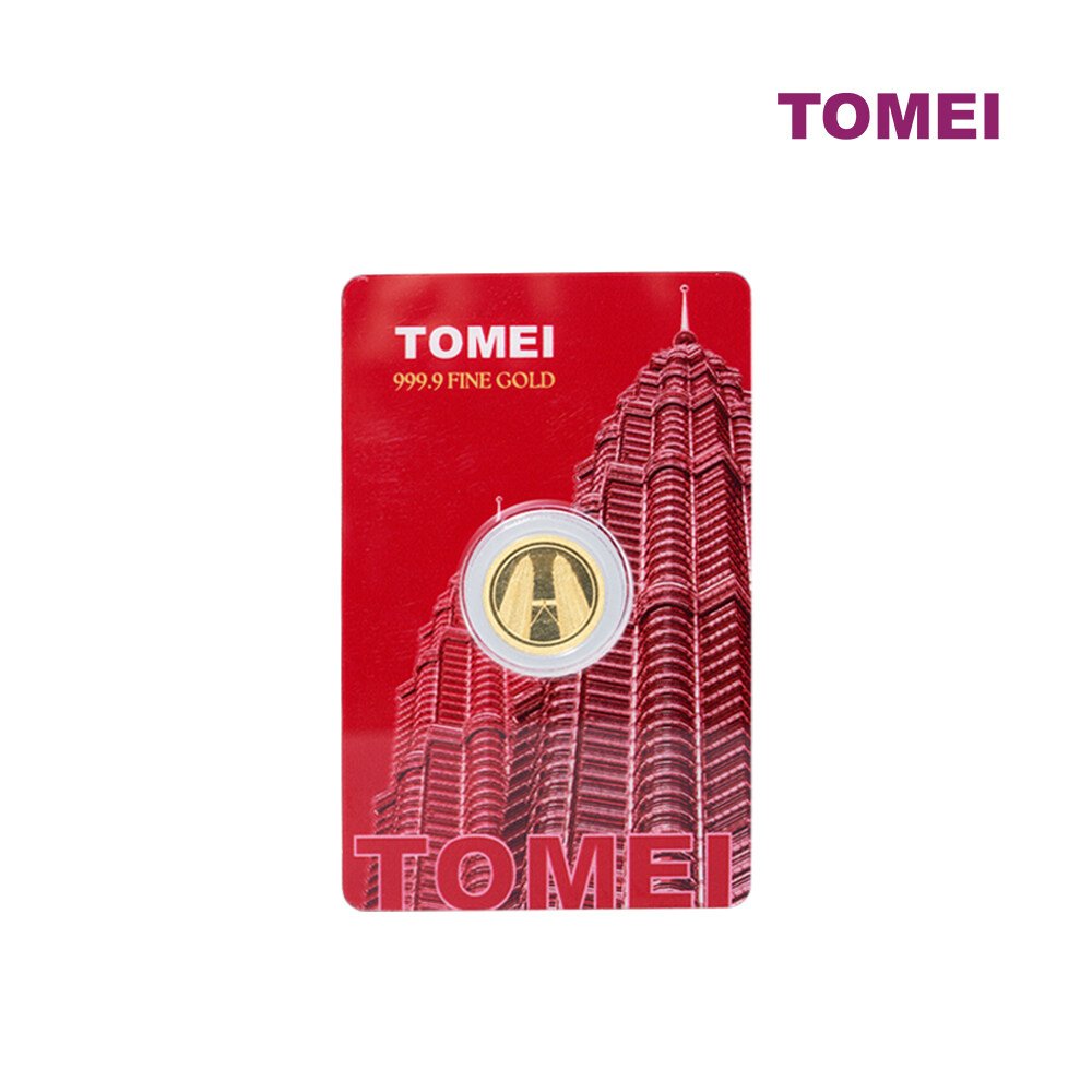 [Tomei Exclusive] KLCC Twin Towers Gold Bar Fine Gold 999.9 6