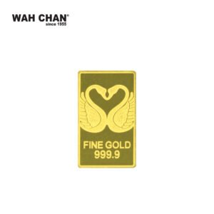 WAH CHAN 2g 999.9 Fine Gold Bar (2g.Swan) 4